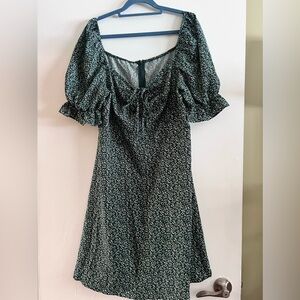 SHEIN Summer Dress, green, 2XL
